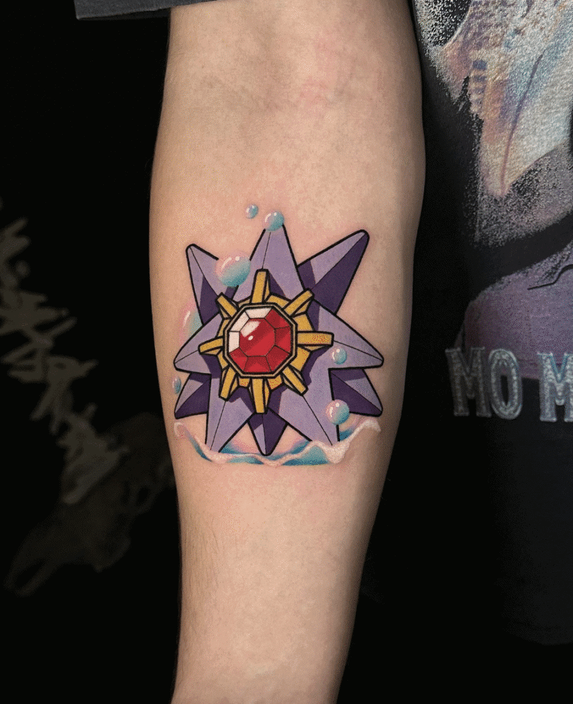 Starmie Johto Pokémon Tattoo
