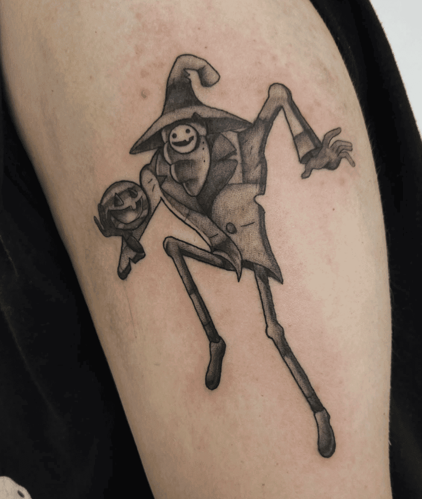 Summerween Trickster Jump Gravity Falls Tattoo