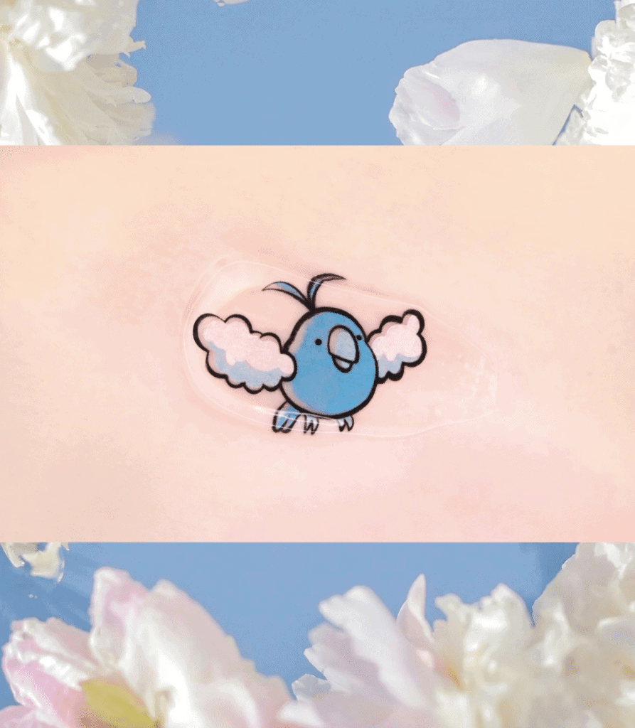 Swablu Cute Hoenn Tattoo