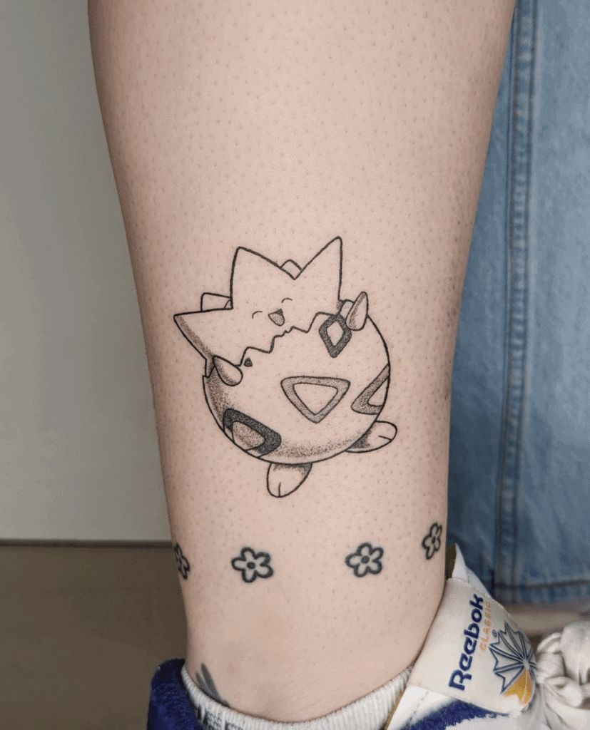 Togepi Johto Pokémon Tattoo