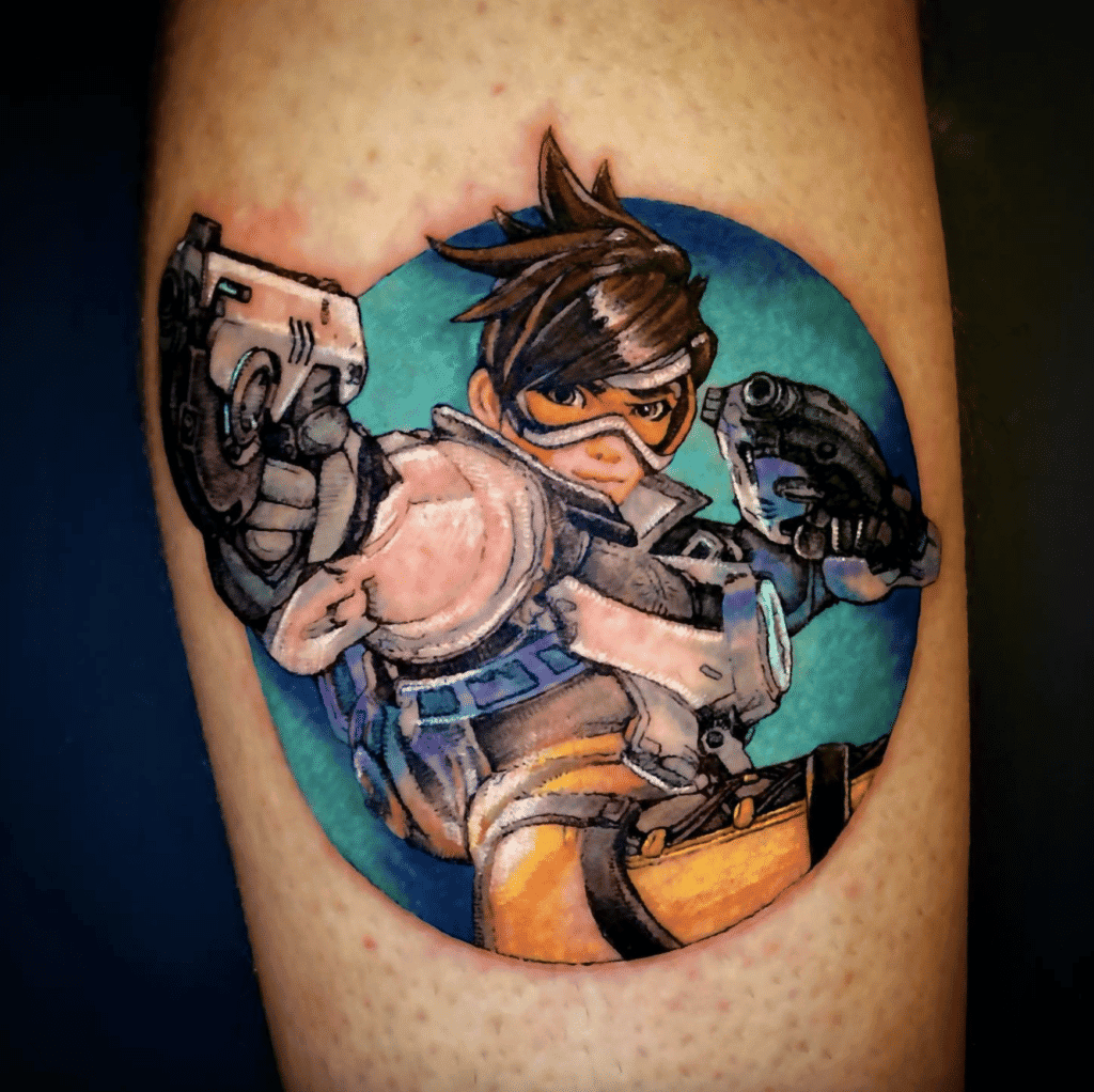 Tracer Profile Overwatch Tattoo