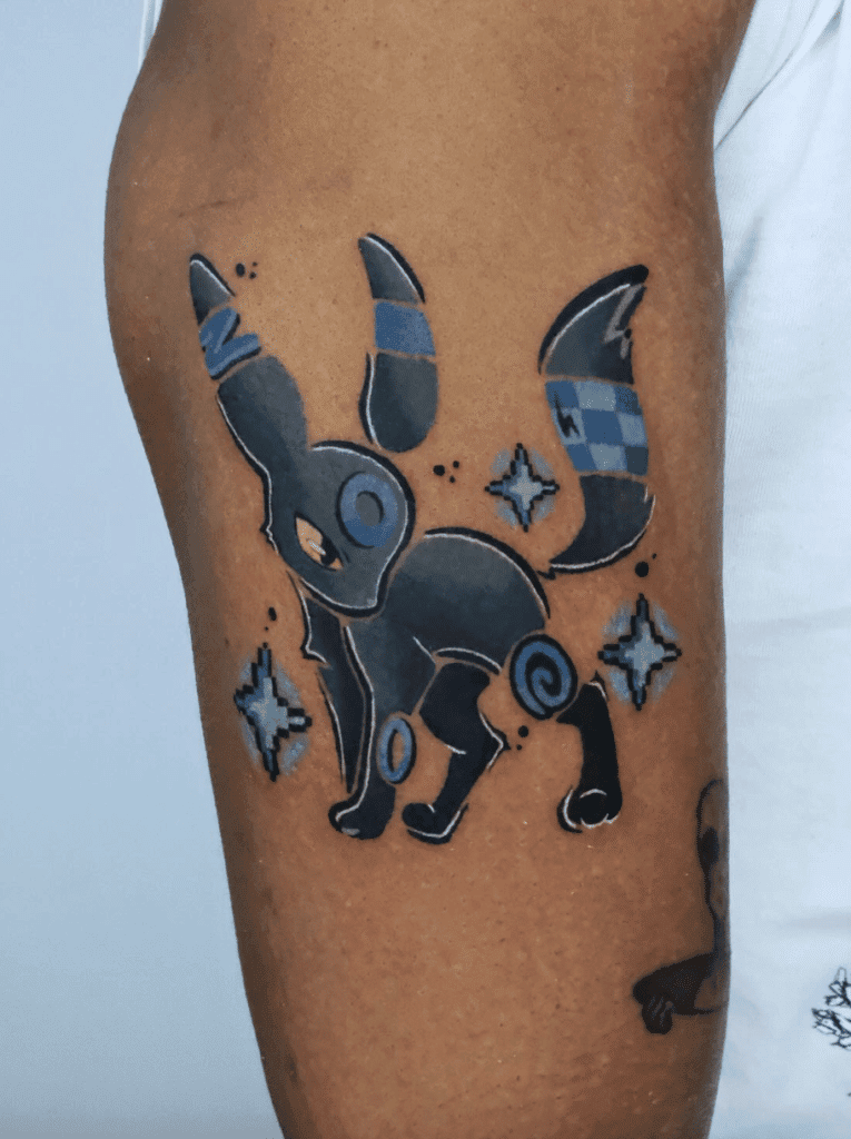 Umbreon Johto Pokémon Tattoo