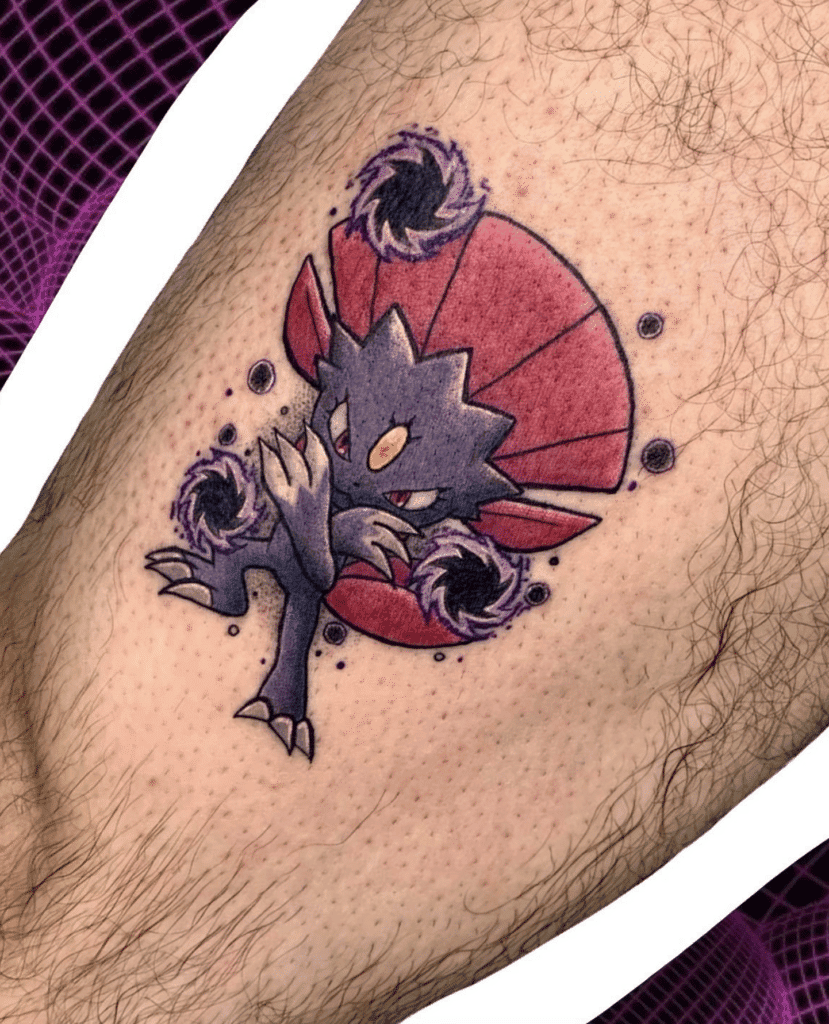 Weavile Power Sinnoh Pokémon Tattoo