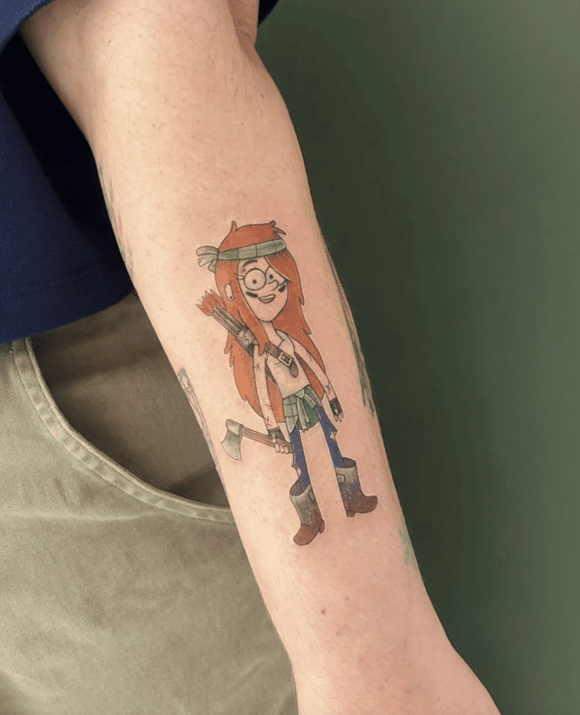 Wendy Apocalypse Gravity Falls Tattoo