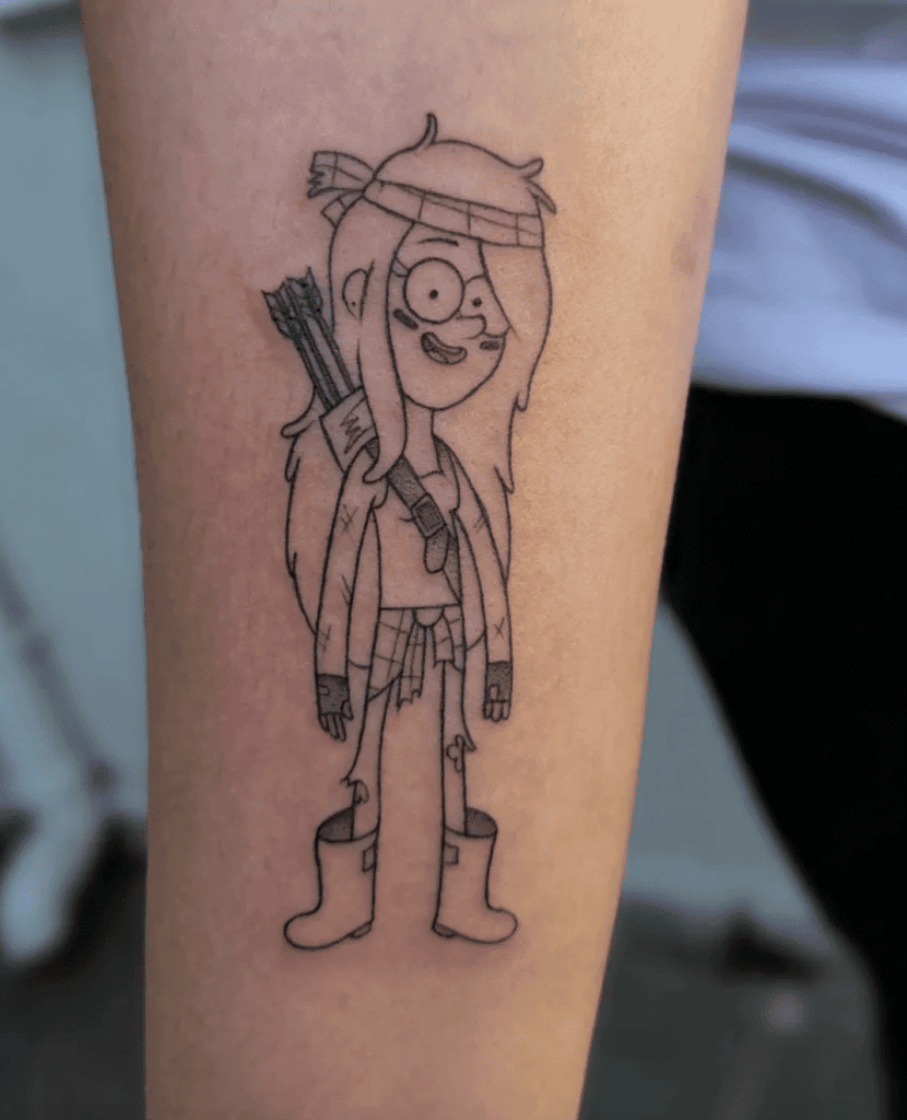 Wendy Cool Gravity Falls Tattoo