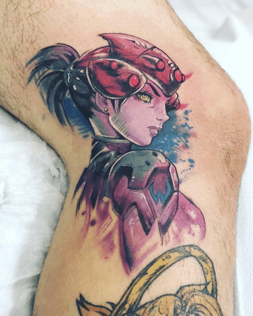Widowmaker Overwatch Tattoo