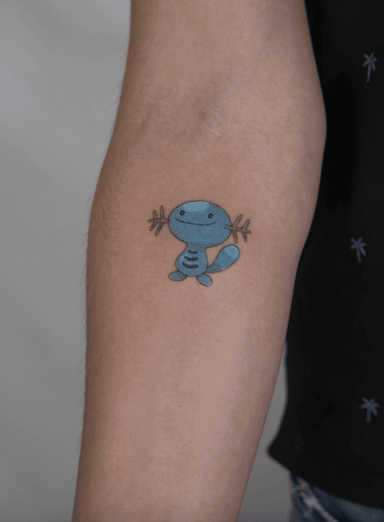 Wooper Johto Pokémon Tattoo