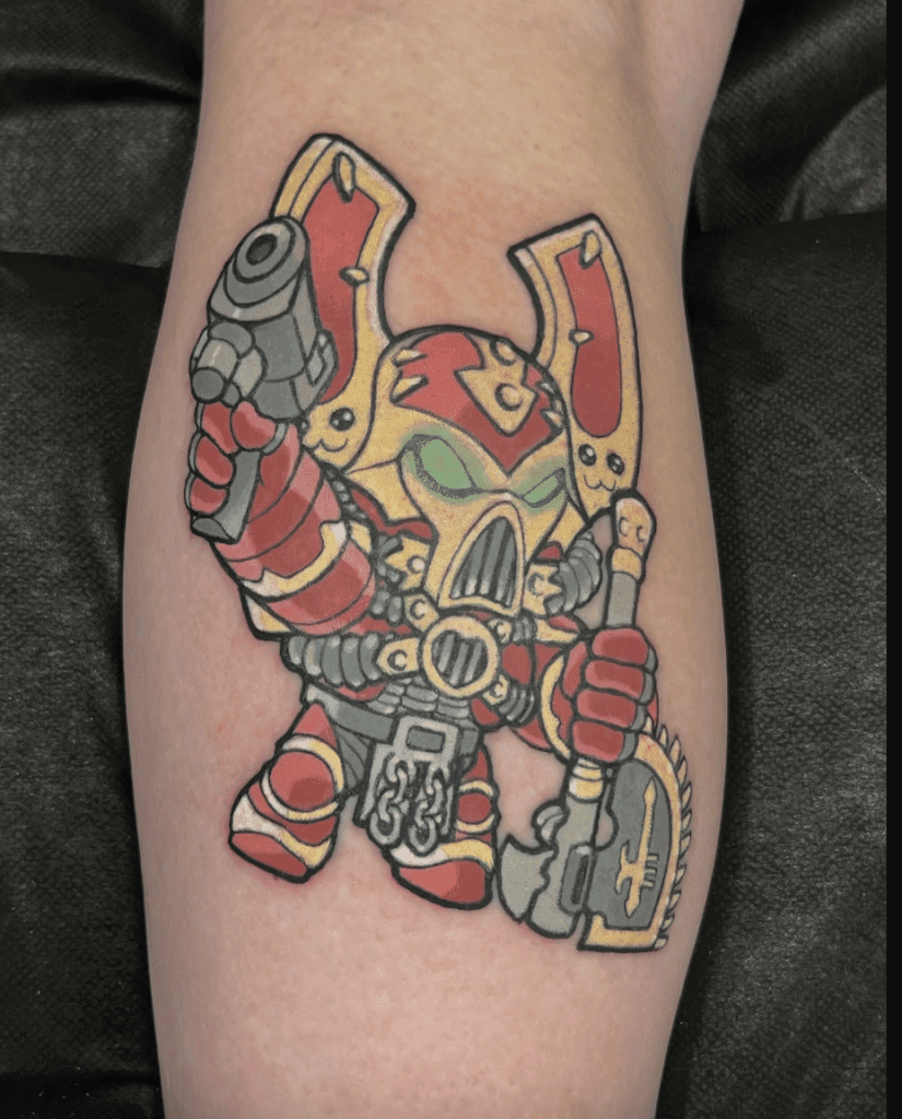 World Eaters Warhammer 40k Tattoo