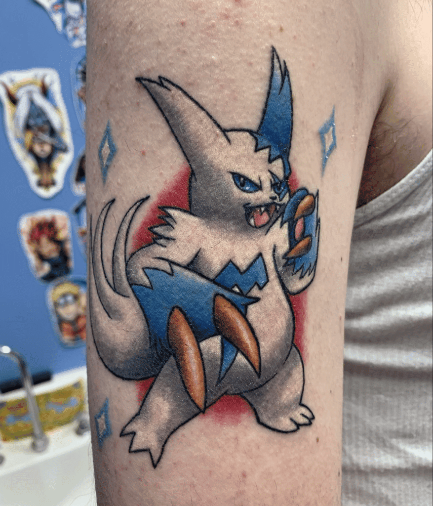 Zangoose Shiny Hoenn Tattoo