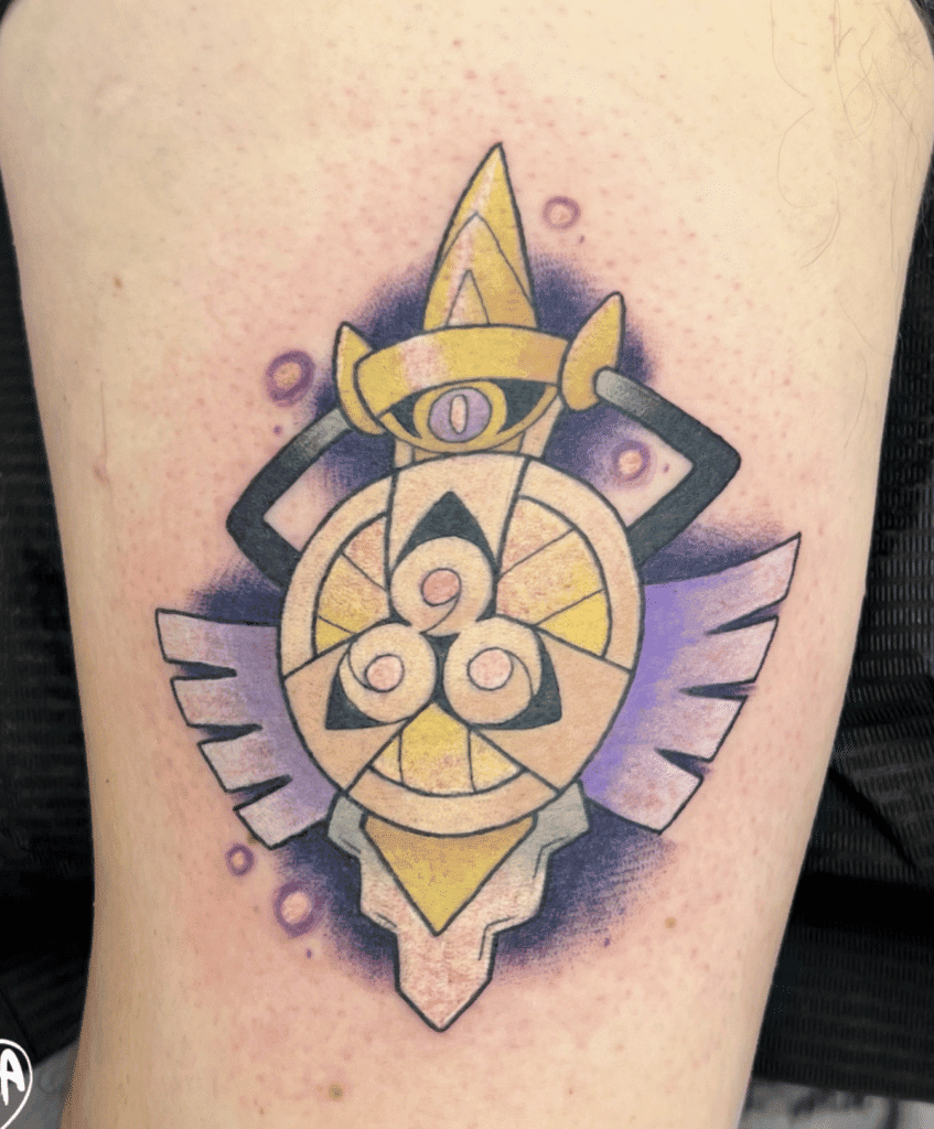 Aegislash Kalos Pokémon Tattoo