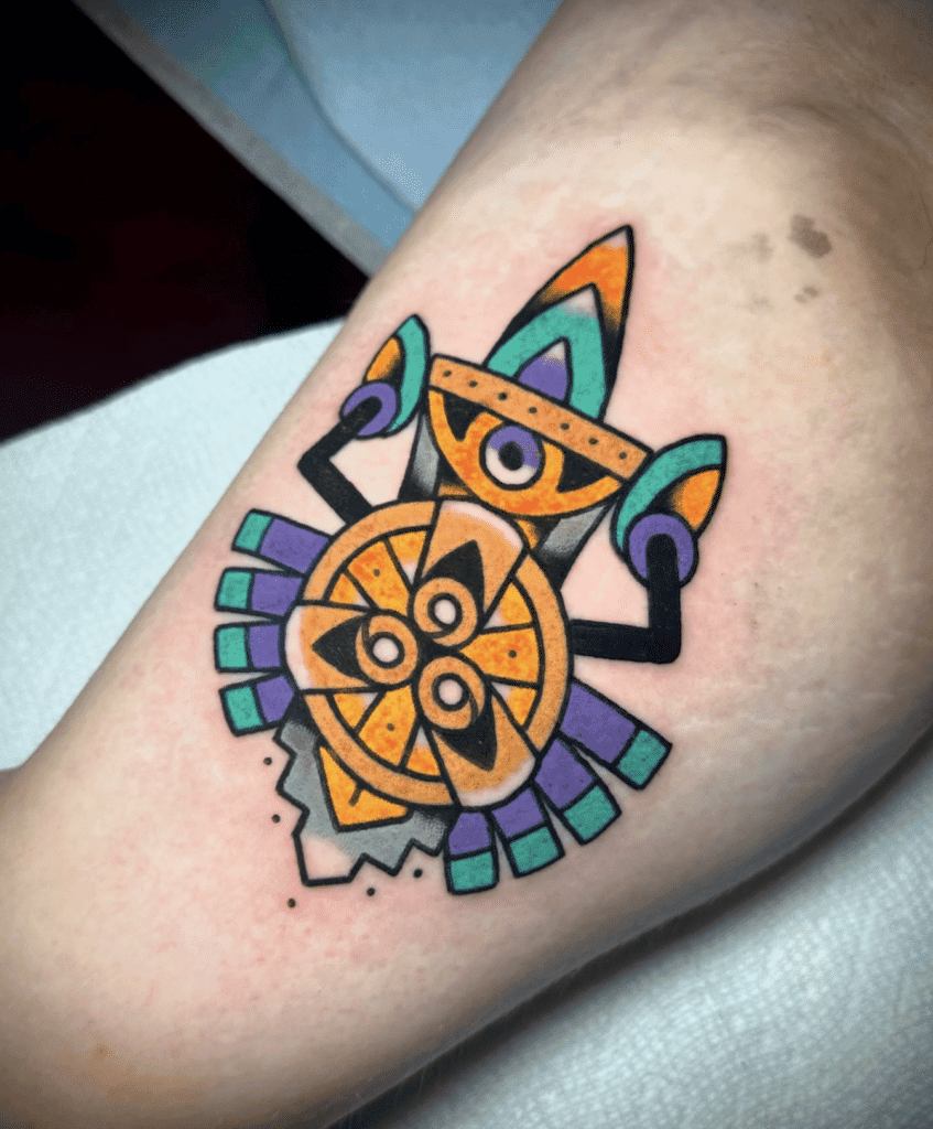 Aegislash Mexico Kalos Pokémon Tattoo