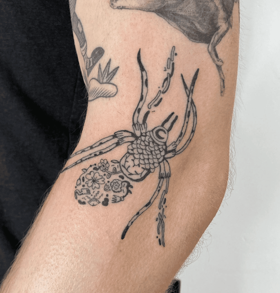 African Mythology Anansi Tattoo