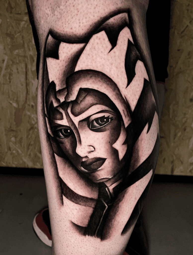 Ahsoka Young Star Wars Tattoo