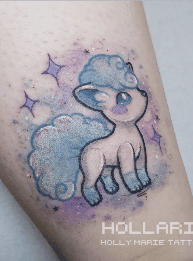 Alolan Vulpix Alola Pokémon Tattoo