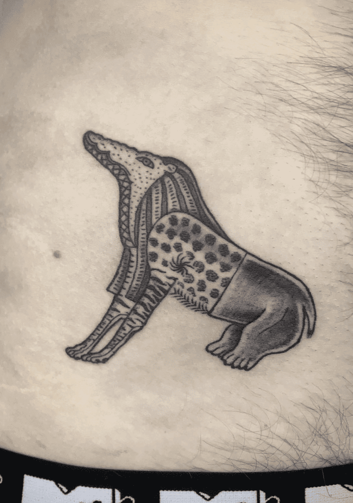 Ammit Egyptian Mythology Tattoo