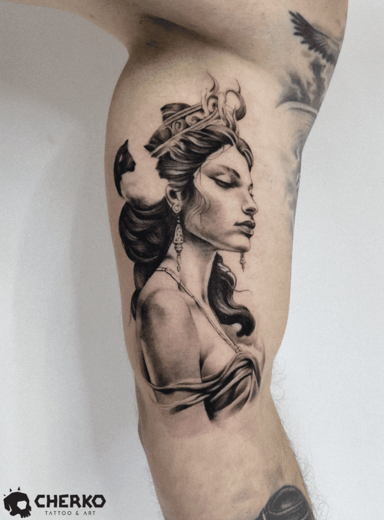 Aphrodite Greek Mythology Tattoo