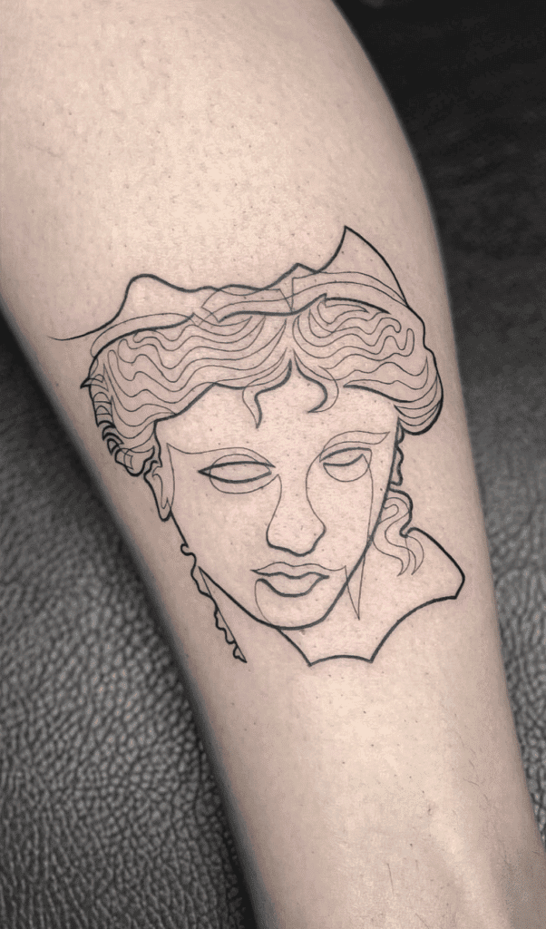 Armenian Mythology Anahit Tattoo