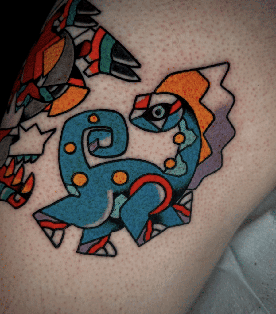 Aurorus Mexico Kalos Pokémon Tattoo