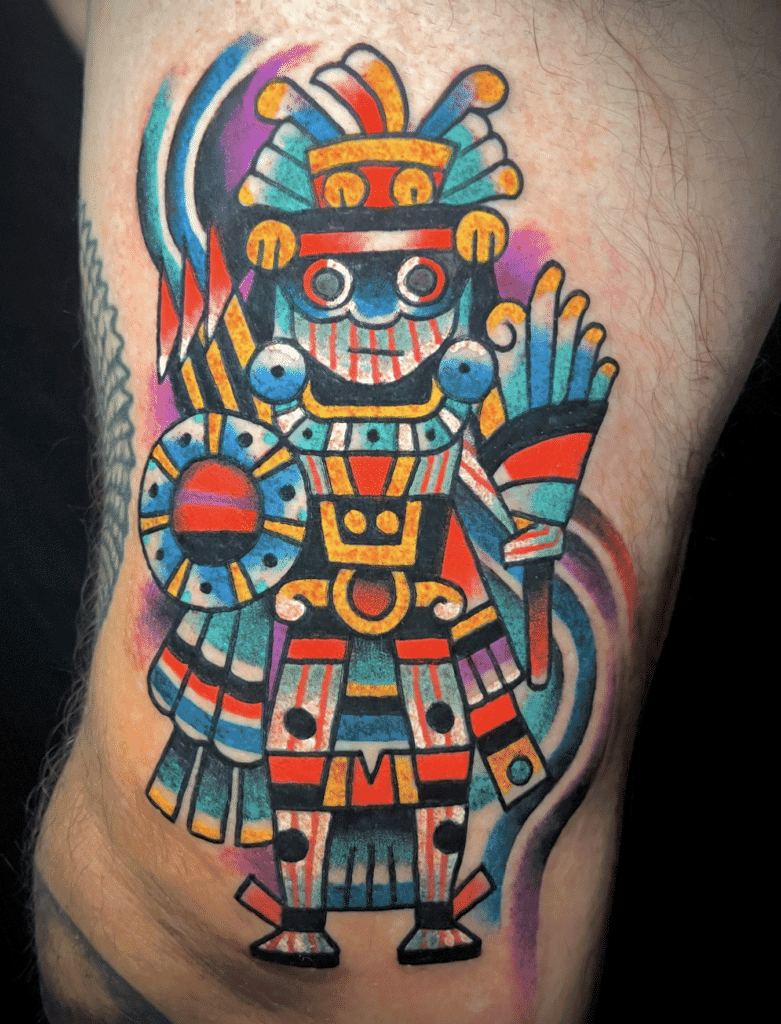 Aztec Mythology Tattoo