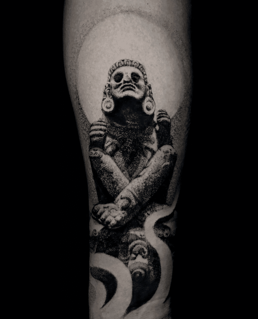 Aztec Mythology Xochipilli Tattoo