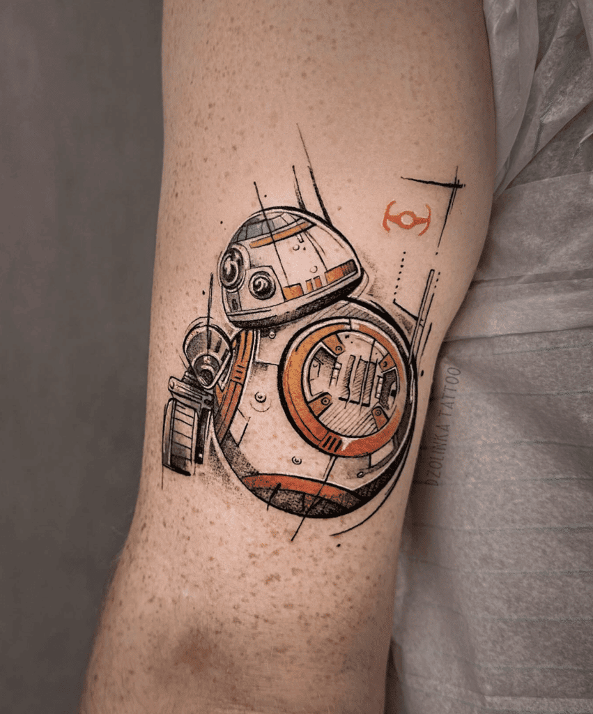 BB-8 Star Wars Tattoo