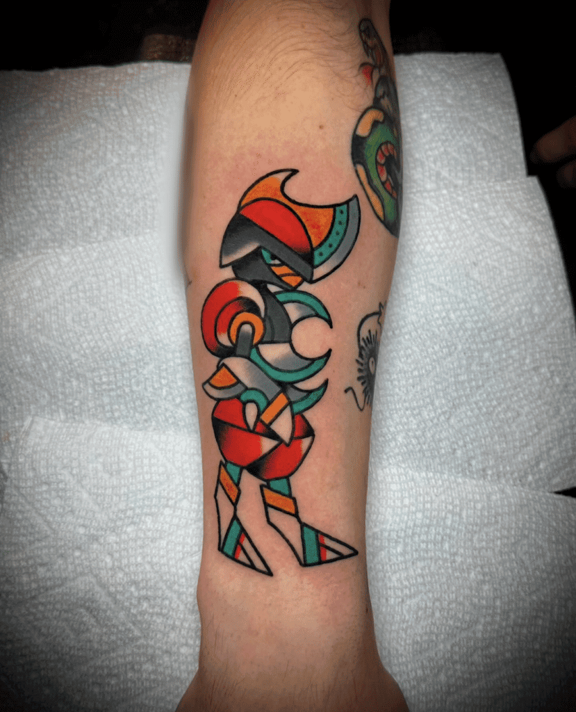 Bisharp Mexico Unova Pokémon Tattoo