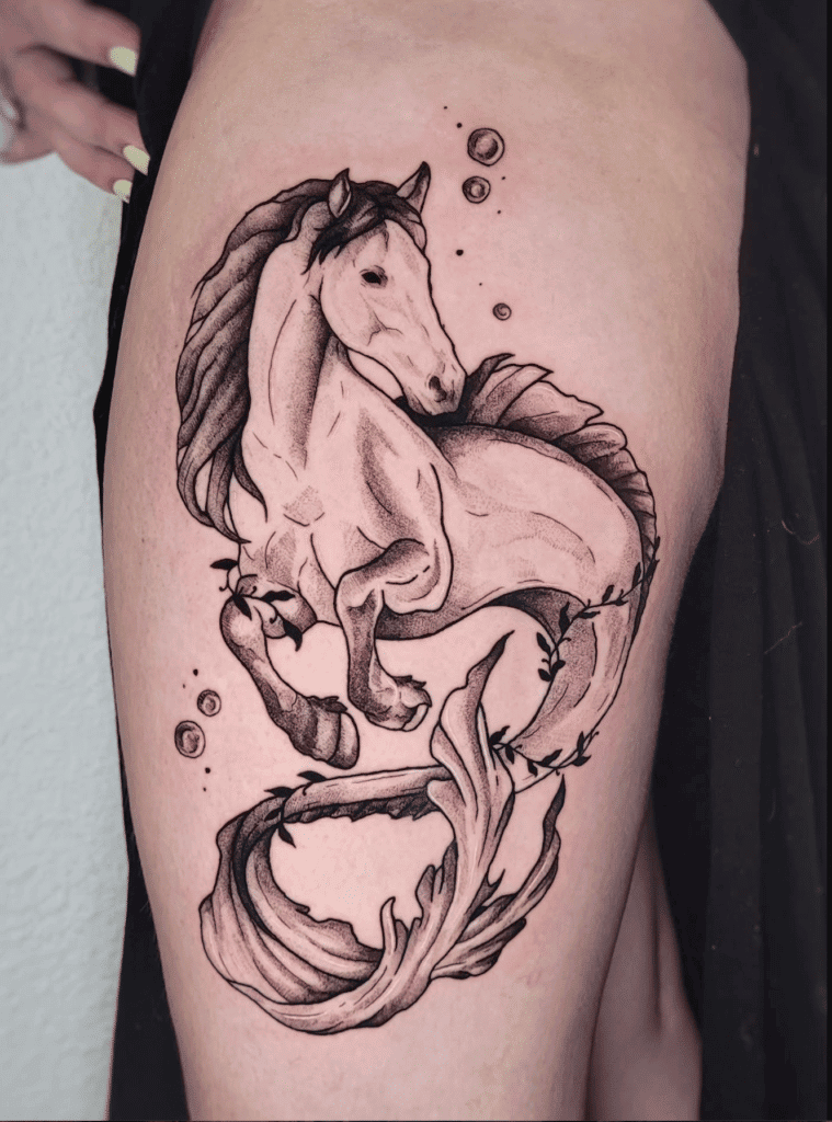 Celtic Mythology Kelpie Tattoo