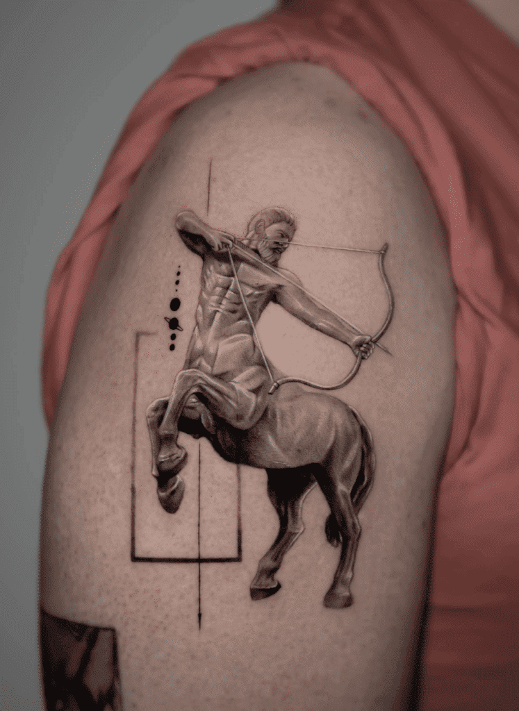 Centaur Greek Mythology Tattoo