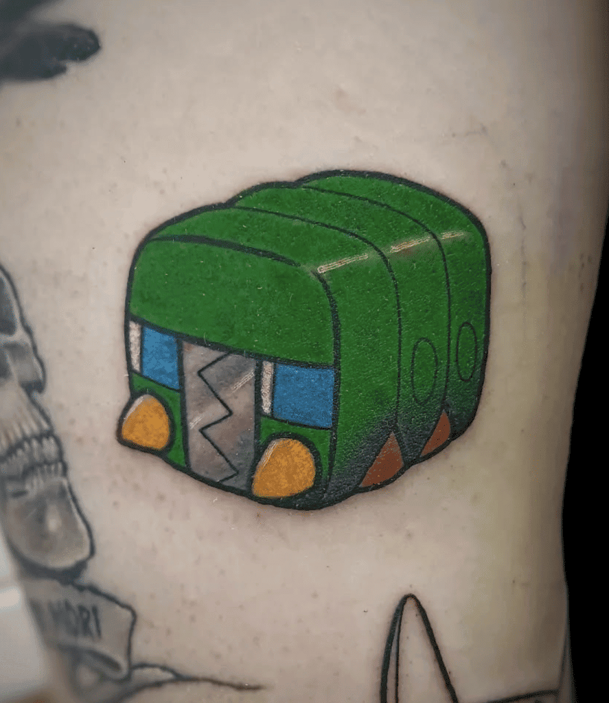 Charjabug Alola Pokémon Tattoo