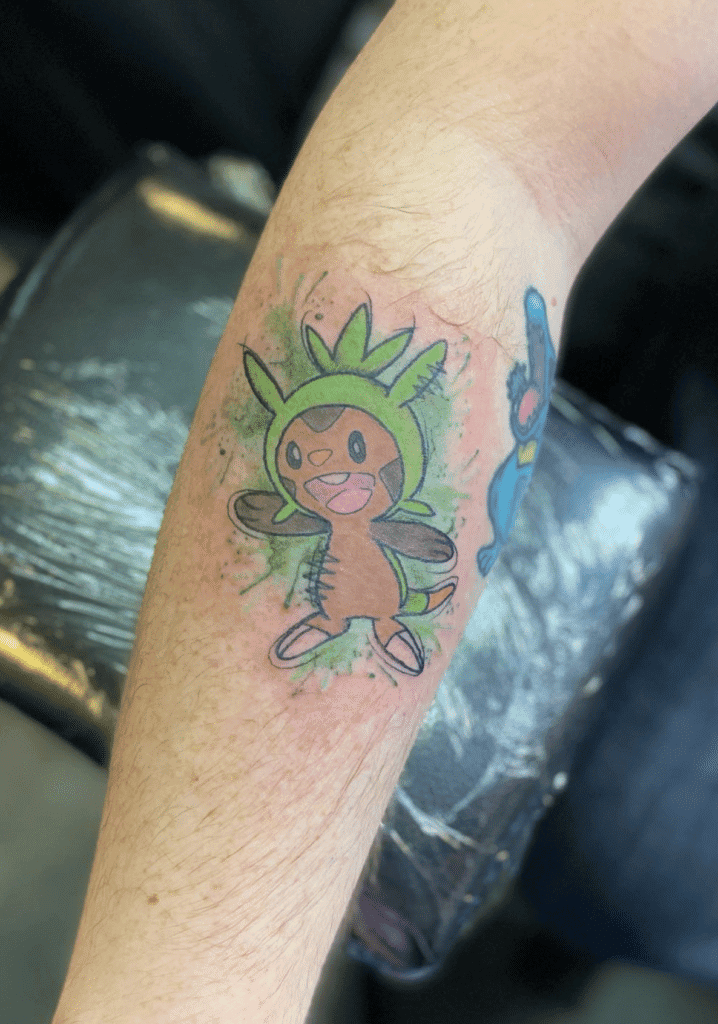 Chespin Kalos Pokémon Tattoo