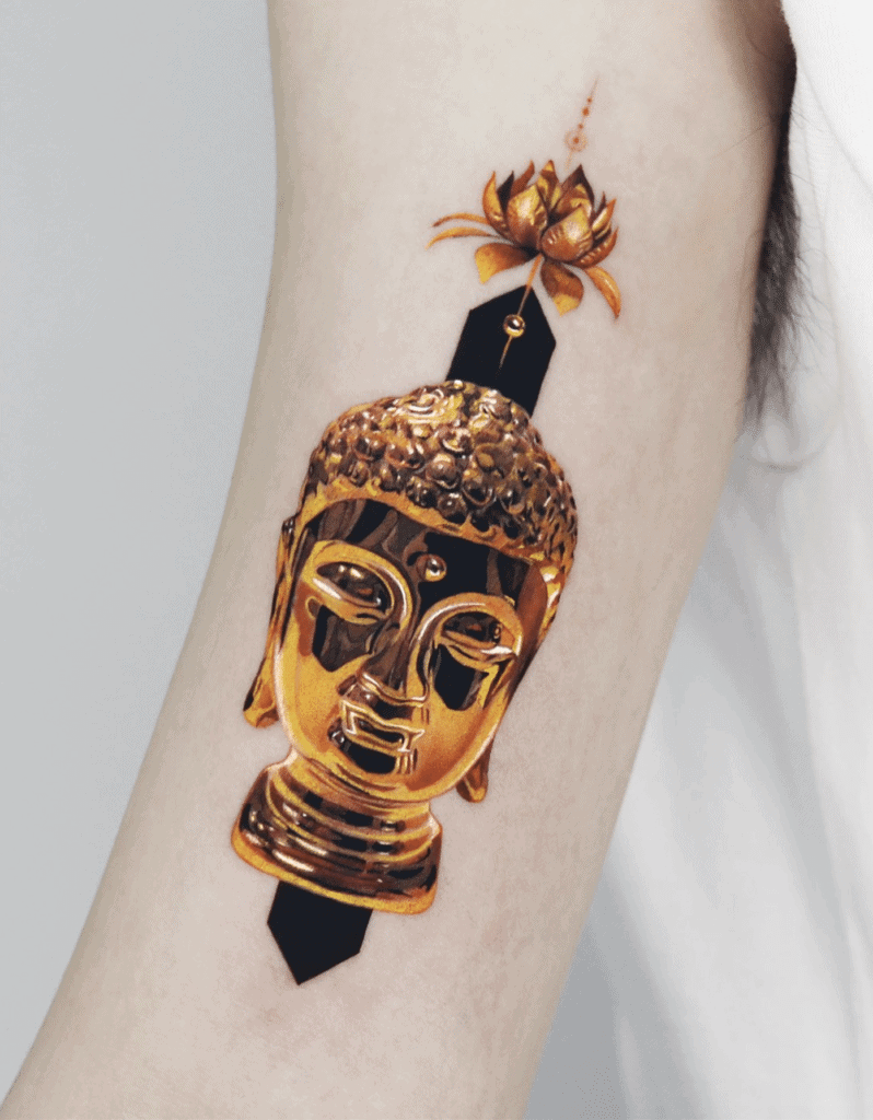 Chinese Mythology Buddha Tattoo