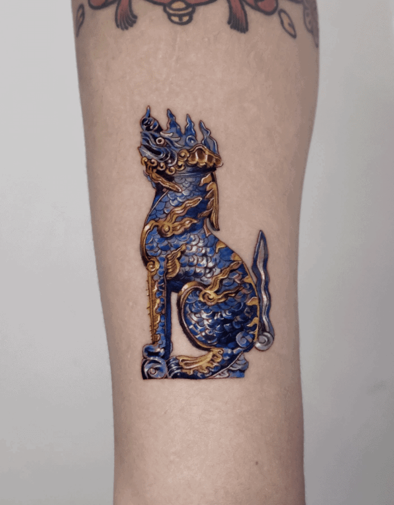 Chinese Mythology Qilin Tattoo