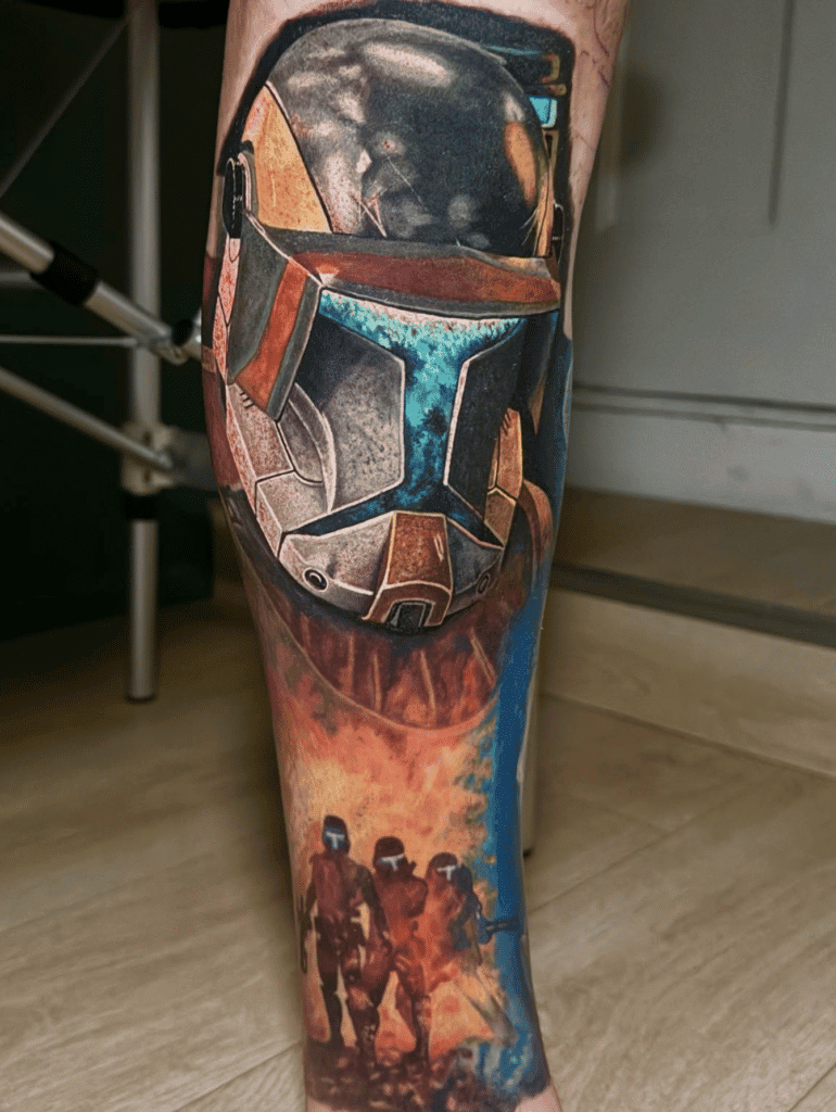 Clone Trooper Star Wars Tattoo