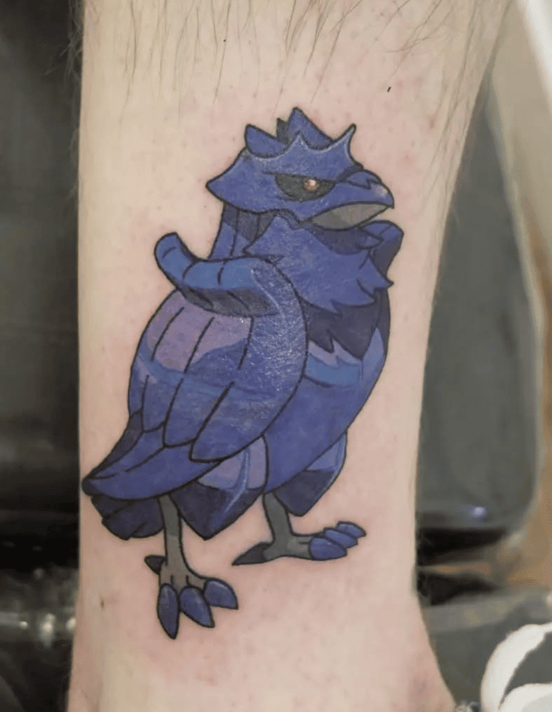 Corviknight Galar Pokémon Tattoo