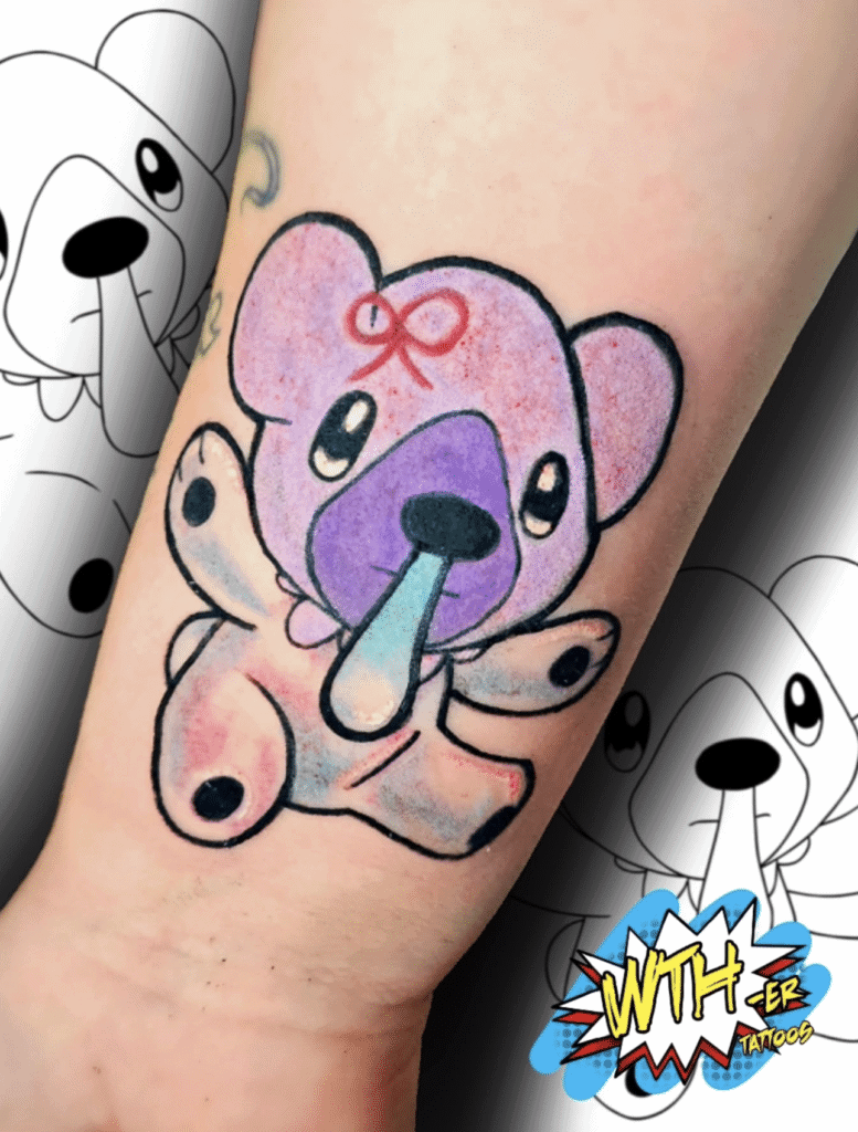 Cubchoo Shiny Unova Pokémon Tattoo