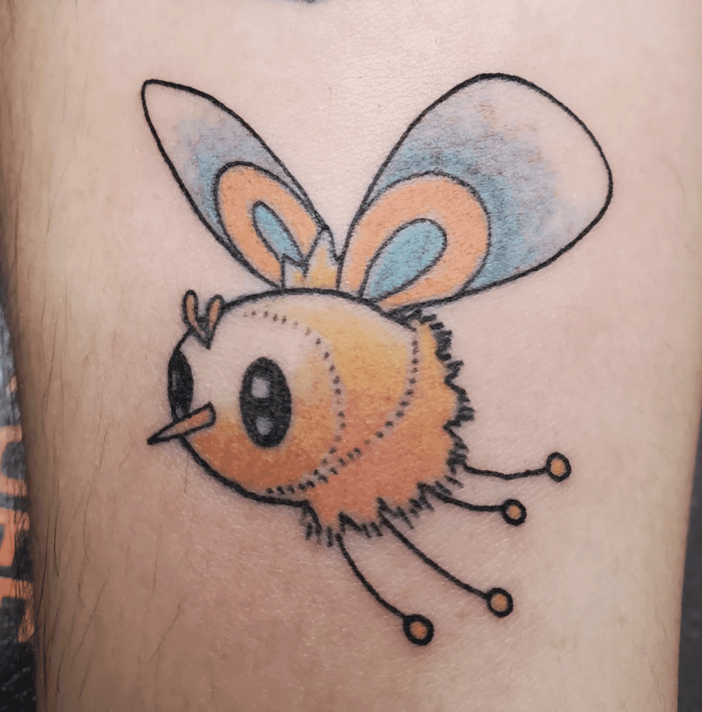 Cutiefly Alola Pokémon Tattoo