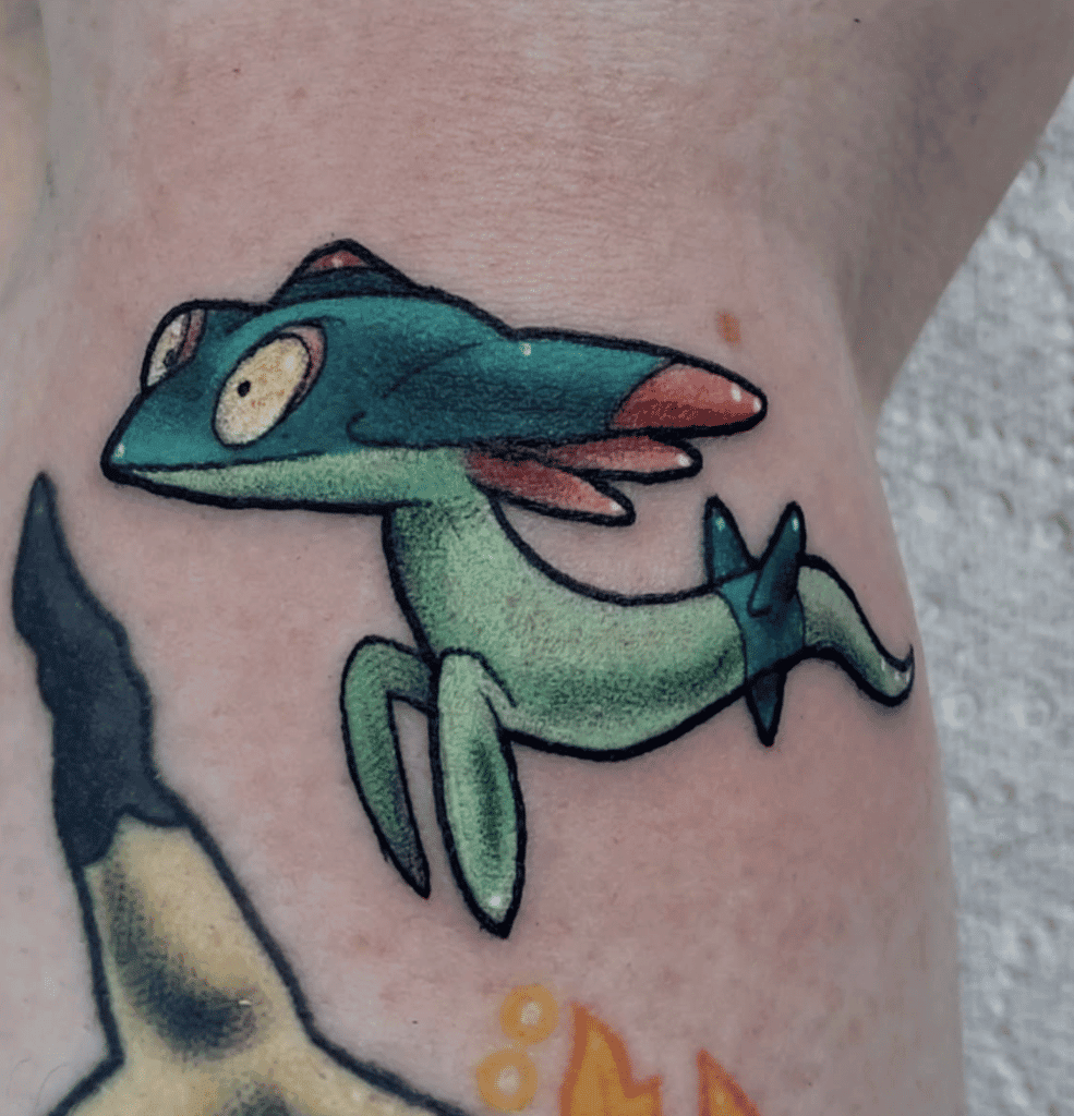 Dreepy Galar Pokémon Tattoo