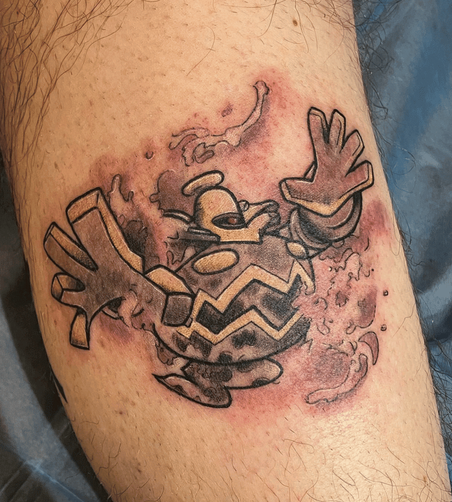 Dusknoir Spooky Sinnoh Pokémon Tattoo