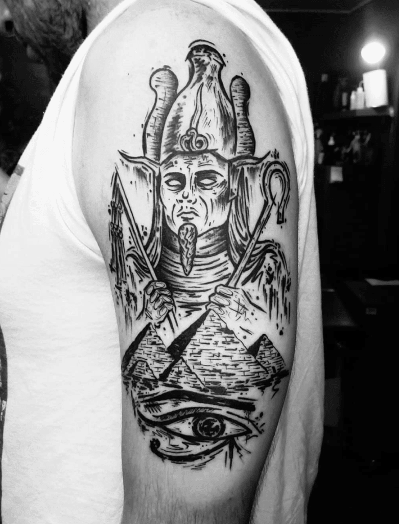 Egyptian Mythology Osiris Tattoo