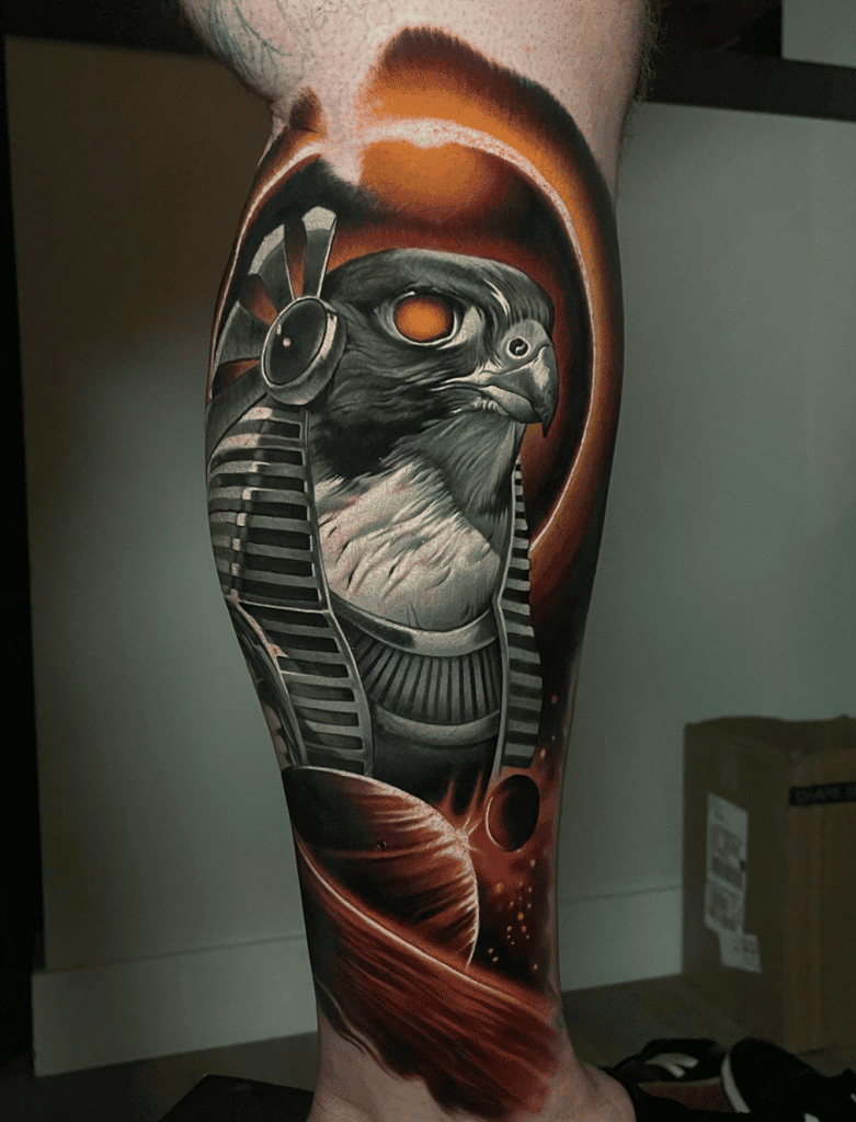 Egyptian Mythology Ra Tattoo