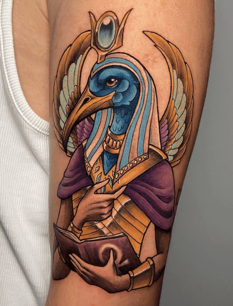 Egyptian Mythology Thoth Tattoo