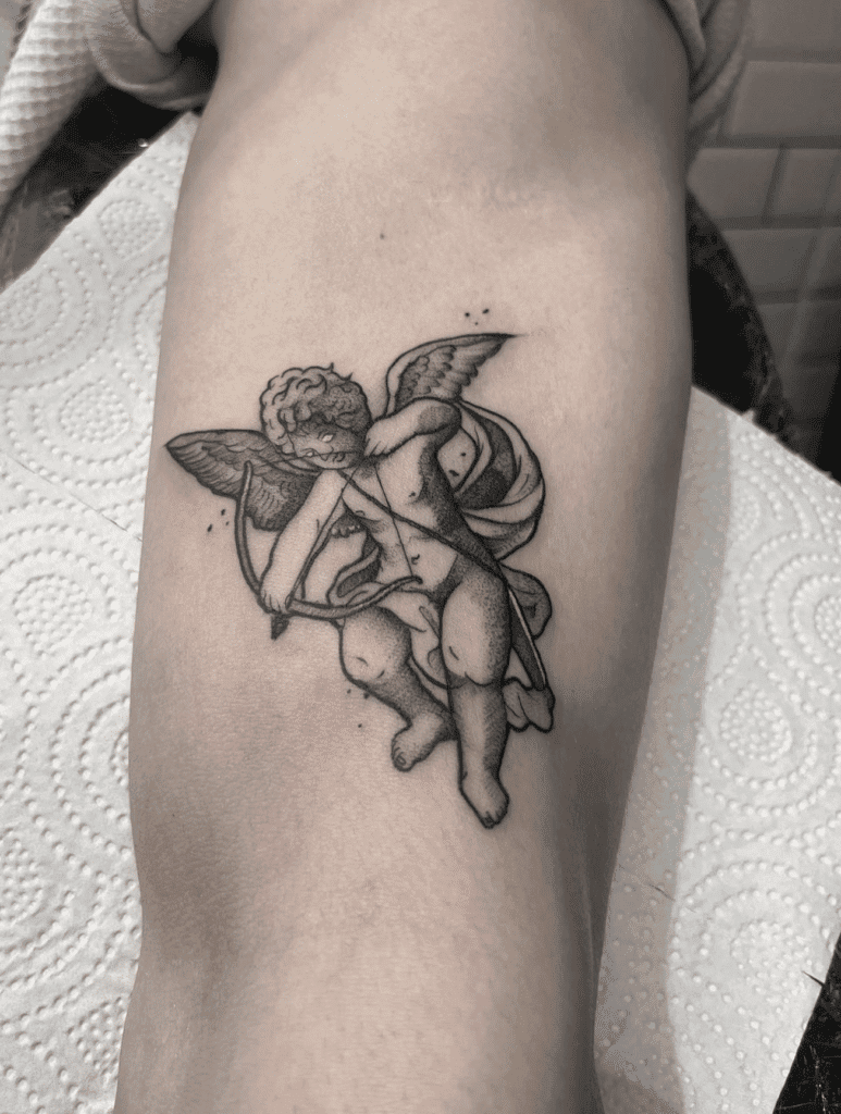 Eros Greek Mythology Tattoo