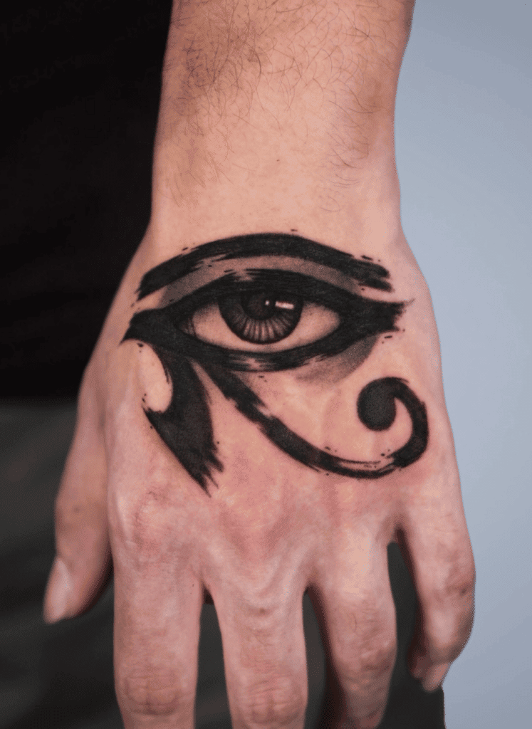 Eye of Horus Egyptian Mythology Tattoo