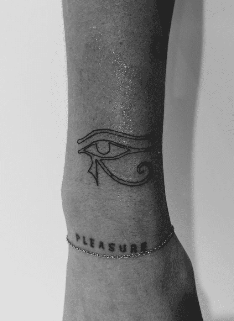 Eye of Horus Transparent Egyptian Mythology Tattoo