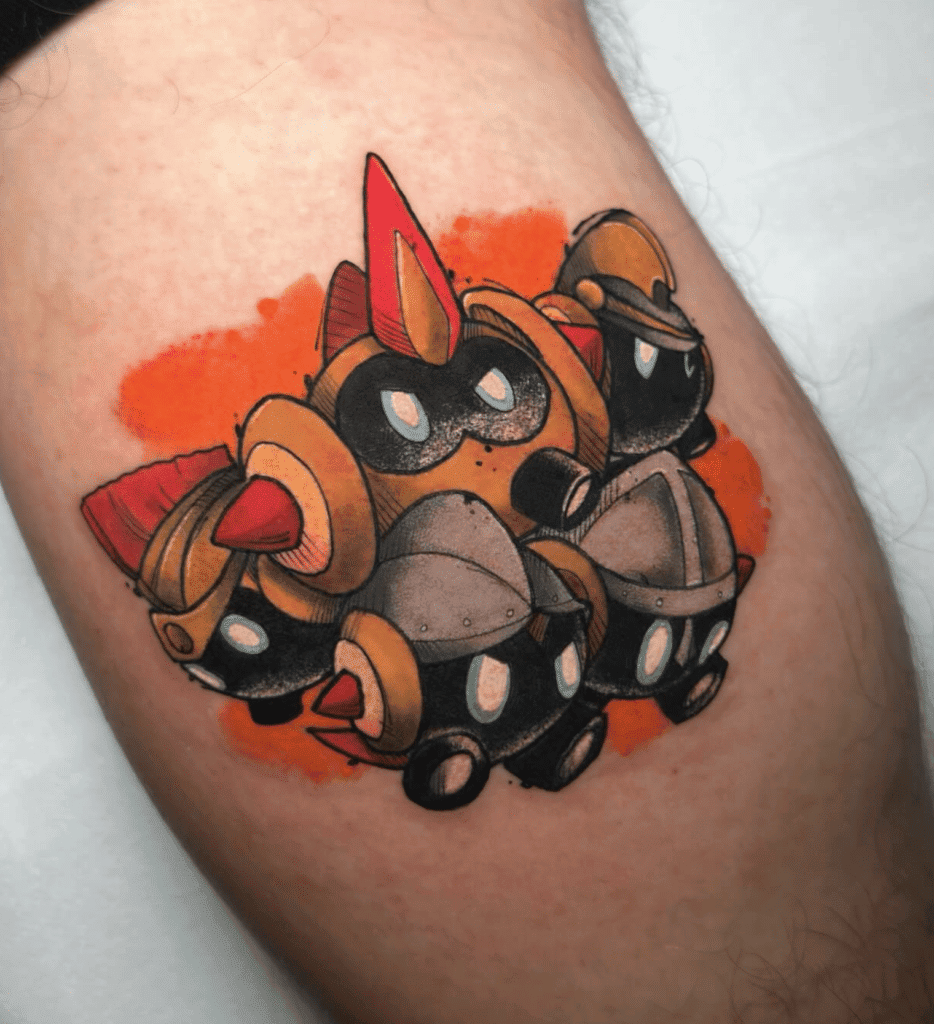 Falinks Galar Pokémon Tattoo