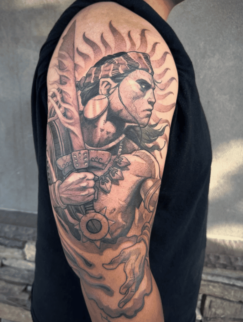 Filipino Mythology Apolaki Tattoo