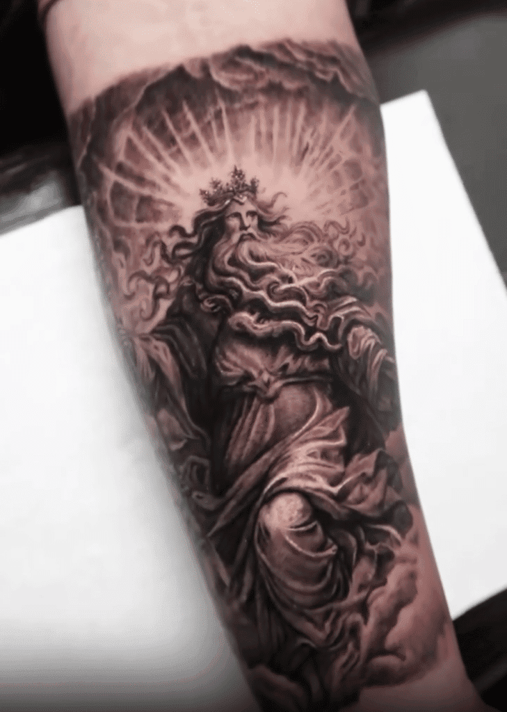 Filipino Mythology Bathala Tattoo