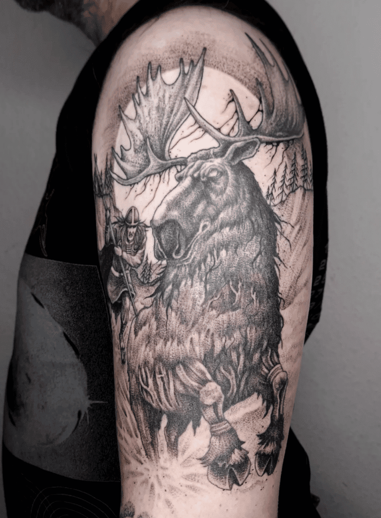 Finnish Mythology Lemminkäinens Tattoo