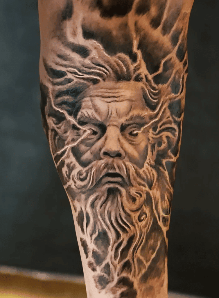 Finnish Mythology Ukko Tattoo