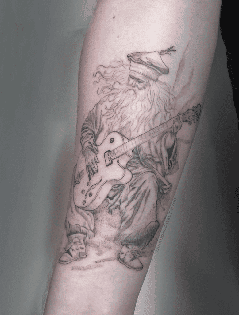 Finnish Mythology Väinamöinen Tattoo
